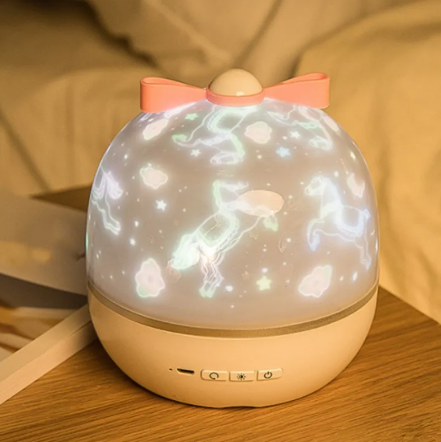 LÁMPARA PROYECTORA INFANTIL – MAGIA Y LUZ PARA DORMIR